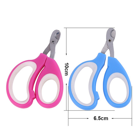 1PCs Pet Nail Clipper Scissors Pet Dog Cat Nail Toe Claw Clippers Scissors Trimmer Grooming Tools Pet Supplies Random Color ► Photo 1/4