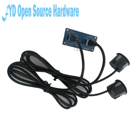 1pcs Waterproof ultrasonic ranging module dual probe ranging JSN-SR04T 0 blind spot robot avoidance ► Photo 1/5