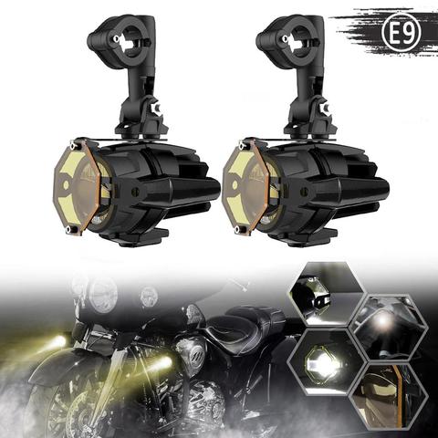 KEMiMOTO Fog Lights for BMW R1200GS LC R 1250GS R1250GS F800GS GSR1200 F850GS F750GS Adv R 1200 GS Motorcycle Light Guards Cover ► Photo 1/6