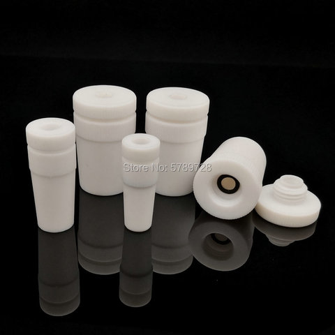 1pc Lab PTFE stir plug 14/19/24/29/34/40/45/50# fit for strring rod PTFE solid stopper matching stirrer ► Photo 1/6