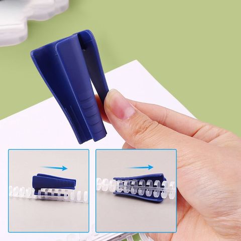 Plastic Loose Leaf Binder Ring Opener Closer for Binding Notebook Stationery  ► Photo 1/6