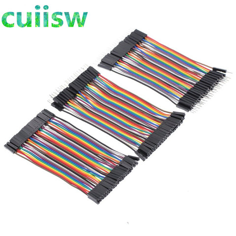 40PIN Dupont Line 10CM 20CM 30CM Male to Male + Female to Male and Female to Female Jumper Wire Dupont Cable for arduino DIY KIT ► Photo 1/6