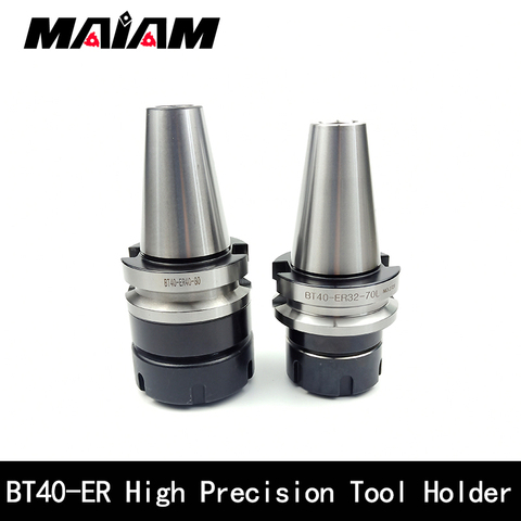 high precision 0.001 bt er tool holder bt40 er16 er20 er25 er32 er40 tool holder for collet nut wrench part CNC machining center ► Photo 1/6