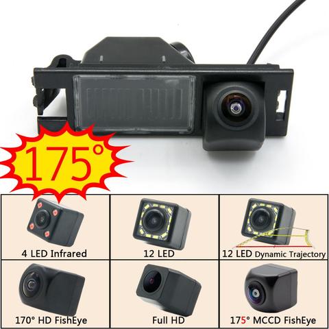 175 Degree MCCD Fisheye 12LED HD Rear View Camera For Hyundai New Tucson IX35 Buick Regal Chevrolet Malibu Car Parking Monitor ► Photo 1/6