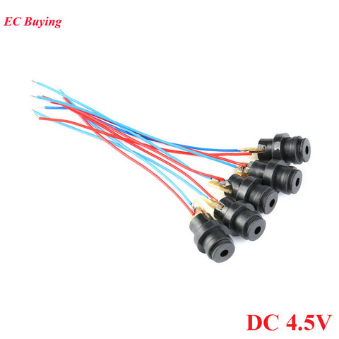 5pcs DC 4.5V Laser Head Module Laser Dot Diode Red Plastic Gyro Module For Arduino ► Photo 1/6