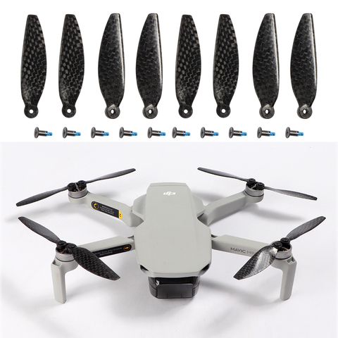 DJI Mavic Mini Carbon Fiber Propellers Durable Lightweight 4726F Foldable Low Noise Props Blades for DJI Mavic Mini Accessories ► Photo 1/6