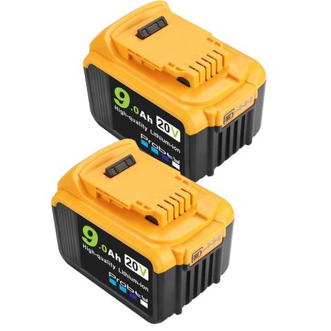 20V 9000mAh MAX Lithium Ion Battery  For Dewalt DCB184 DCB181 DCB182 DCB201 DCB200 20V 18V 9Ah ► Photo 1/6