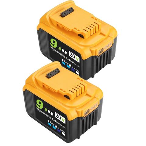 20V 9000mAh MAX Lithium Ion Battery  For Dewalt DCB184 DCB181 DCB182 DCB201 DCB200 20V 18V 9Ah ► Photo 1/6