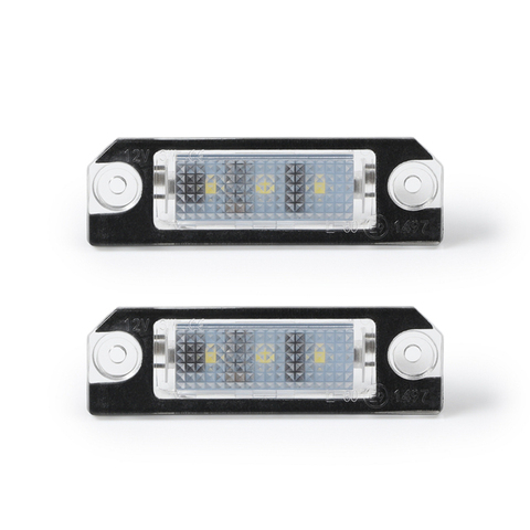 2Pcs 3LED License Plate Number Lamp Signal Lights For VW GOLF 4 97-05 Golf 5 03-08 Lupo Polo 9N Passat 3c B6 Limousine ► Photo 1/5