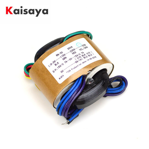 115V-230V R type transformer pure copper 30W transformer 9-24V output For Amplifier F9-009 ► Photo 1/6