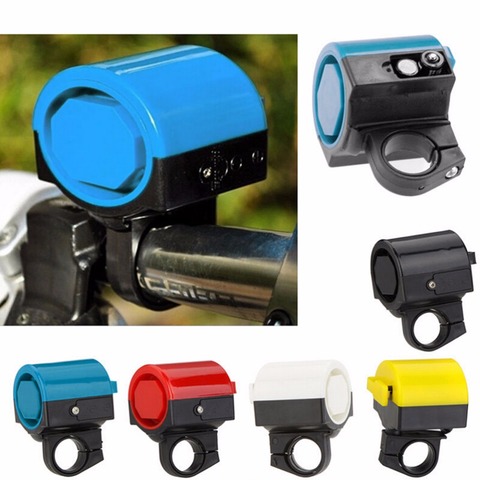 Electronic Cycling Bicycle Handlebar Bike Bell Horn Sound Loud Alarm Bicycle Accessory Outdoor Protective Bell Rings ► Photo 1/6