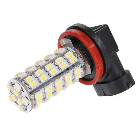 LED Lamp H11 H8 H7 H1 H3 H4 9005 9006 3528/1210 68SMD LED Fog Lights White 12V H8 led Fog Light Bulb Wholesale ► Photo 1/5