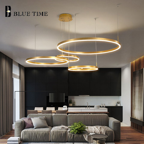 Modern Led Chandelier Light For Living room Dining room Kitchen Coffee Gold Fashion LED Chandelier Lamp foyer polar chandelier ► Photo 1/6