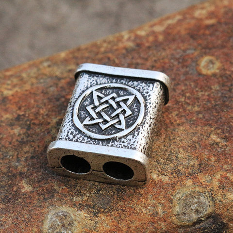 1pcs viking bead slavic bead jwelry Inner diameter 5mm Bracelet accessories Bracelet charm ► Photo 1/5