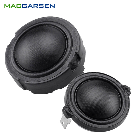 2pcs Silk Film Tweeter Speaker Units 6ohm 30W 4ohm 35W Treble Dome Horn 25 core HIFI NdFeB Car Tweeters Ultra Sound Loudspeakers ► Photo 1/6