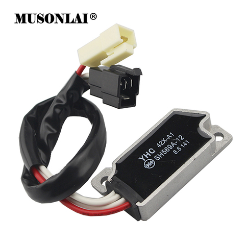 Motorcycle Motorbike Voltage Rectifier Regulator 12v for Yamaha XV535 XV400 XV700 XV750 XV 1100 VIRAGO VMX1200 VMX 1200 V-MAX ► Photo 1/6