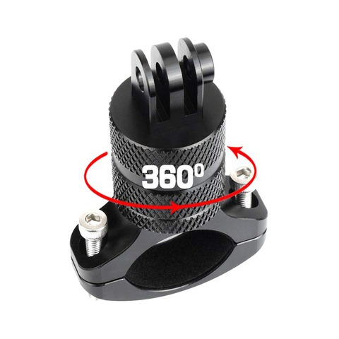 Bicycle Motorcycle Handlebar Aluminum Clamp Holder Tripod Mount for GoPro Hero 9 8 7 6 5 Yi 4K Sjcam Eken for Go Pro Accessory ► Photo 1/6