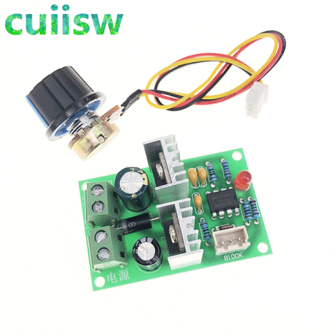 DC 12V/24V/36V 12V-36V 3A Pulse Width PWM DC Motor Speed Controller Regulator Switch Module Board ► Photo 1/5