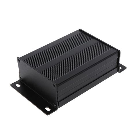 Black 100*76*35mm Corrosion Resistant Aluminum Split Body Aluminum Box Enclosure Case Project Electronic DIY ► Photo 1/6