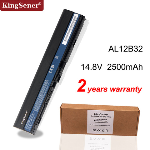 Japanese Cell New AL12B32 Laptop Battery for Acer Aspire One 725 756 V5-171 B113 B113M AL12X32 AL12A31 AL12B31 AL12B32 2500mAh ► Photo 1/5