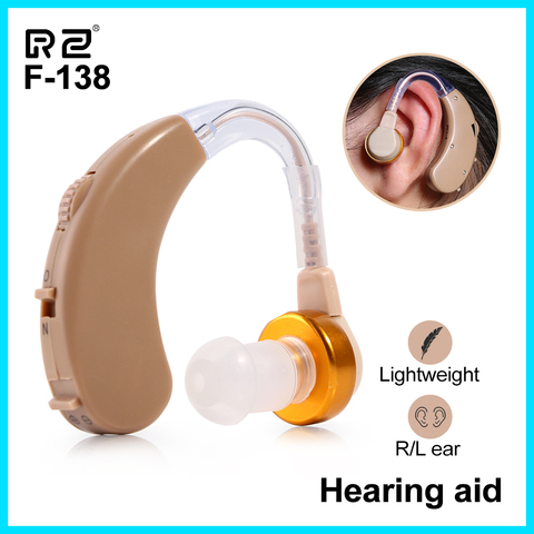 Portable Hearing Aid Adjustable Mini Ear Aid Sound Amplifier For The Elderly Care Deaf Hear Device ► Photo 1/6