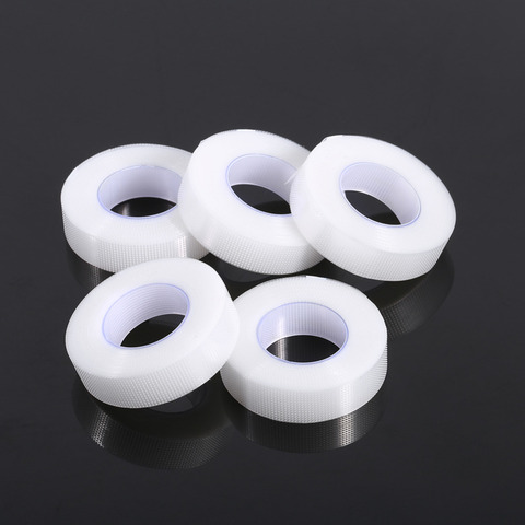 Professional 5 PCS Transparent Medical PE False Eyelash Extensions tape Double Eyelid Sticker Non-woven fake lash Eyeliner tapes ► Photo 1/6