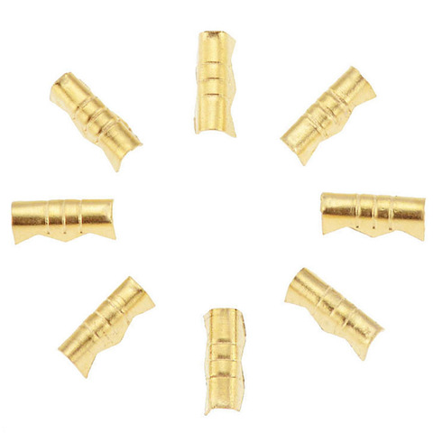 100pcs/lot  451-1/2/3  U-shaped terminal tab cold inserts connectors cold terminal small teeth fascia  terminal,0.2-0.5mm2 ► Photo 1/6