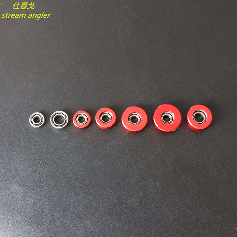 tiny bearings with SIC ceramic ball bearing suitable for baitcasting reel accessories 2 pcs/lot ► Photo 1/6