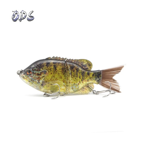 ODS 15cm 58g Fishing Lure Jointed Lures Hard Bait Sinking Lure Swimbait brush Tail bass lure bluegill bait floating swimbait ► Photo 1/5