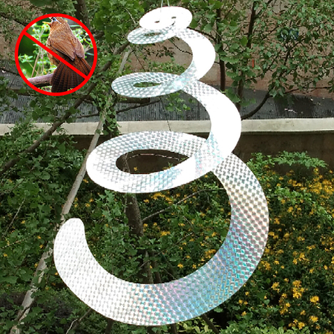 Anti Bird Tape Bird 24cm  Scare Tape Audible Repellent Fox Pigeons Repeller Ribbon Tapes for Pest Control ► Photo 1/6