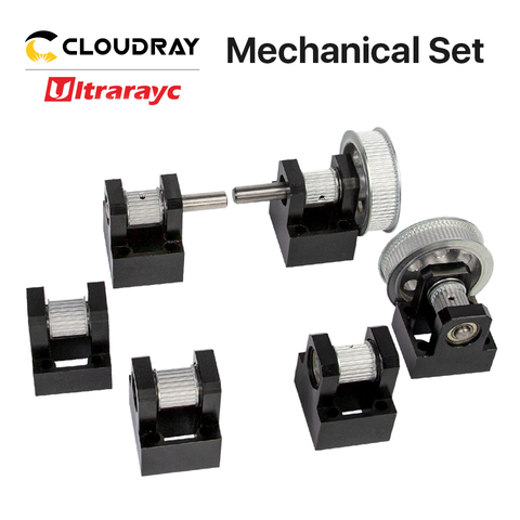 Ultrarayc LC Gear Base Set X/Y Axis Reduction Tensioner Gear Mounting Bracket for DIY Laser Cutting Machine ► Photo 1/6
