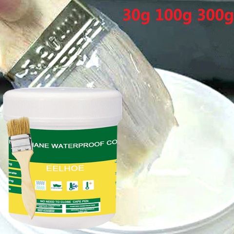 Waterproof Invisible Paste Sealant Mighty Paste Polyurethane Glue with Brush Adhesive Repair Glue for Roof Repair Broken Tool ► Photo 1/6
