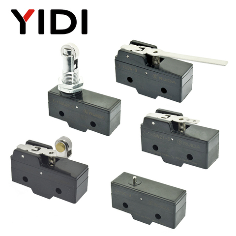 LXW5-11N1 LXW5-11G2 Z-15G Microswitch limit Travel switch Small Horizontal rotary roller lever arm hinge screw terminal ► Photo 1/6