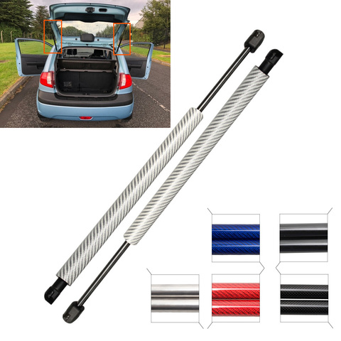 1 Pair Auto Gas Spring Struts Prop Lift Support Damper for HYUNDAI GETZ (TB) 2002-2009 Gas Charged Rear Trunk Tailgate Boot ► Photo 1/6