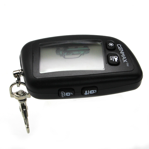 Cenmax st-5 Keychain Key Fob Chain LCD Remote Controller For Cenmax ST5a Two Way Car Alarm Systems Cenmax ST-5A Security Alert ► Photo 1/5