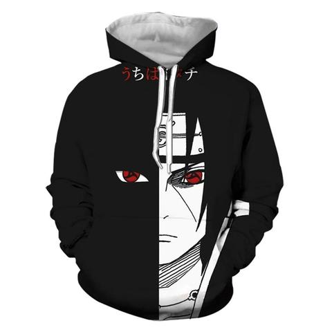 2022 New Arrival Naruto 3D Printed Sweatshirt Boys Tracksuit Sasuke kakashi Printed Hoodies Men Women Fashion Hooded Clothes ► Photo 1/1