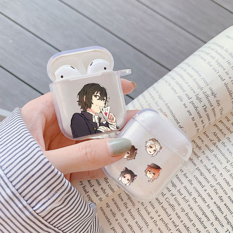 Japan anime bungou stray dogs Dazai Osamu Silicone TPU Cover For Apple  airpods 1 2 Case Wireless Earphone Accessories Coque - Price history &  Review | AliExpress Seller - Shop5869331 Store 