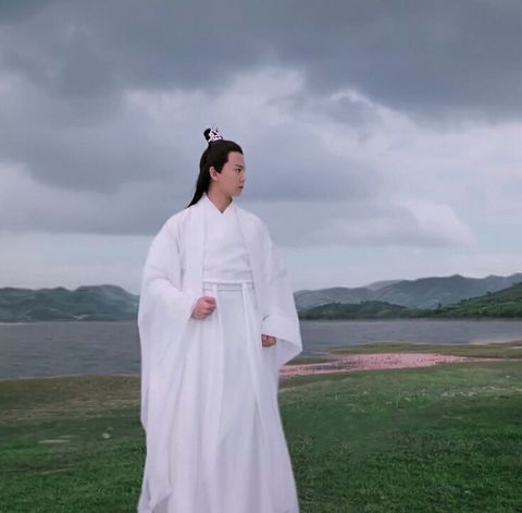 Chinese Ancient Tradition Hanfu Men Fantasia Male Cosplay Ancient Scholars&Swordsman Costume Vintage White Hanfu Sets For Men ► Photo 1/3