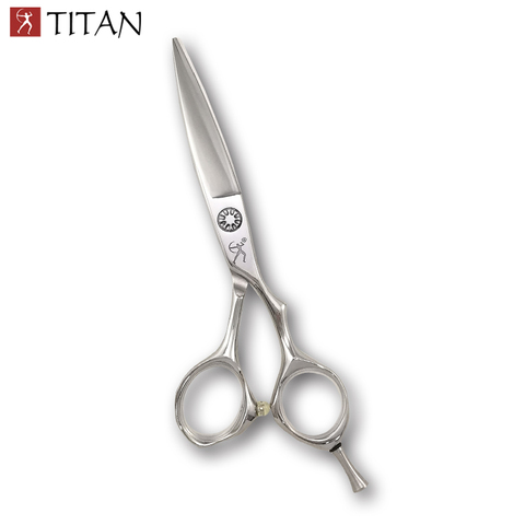 Titan high quality beard ball screw hand made sharp VG10 steel hair cutting scissors free shipping ► Photo 1/6