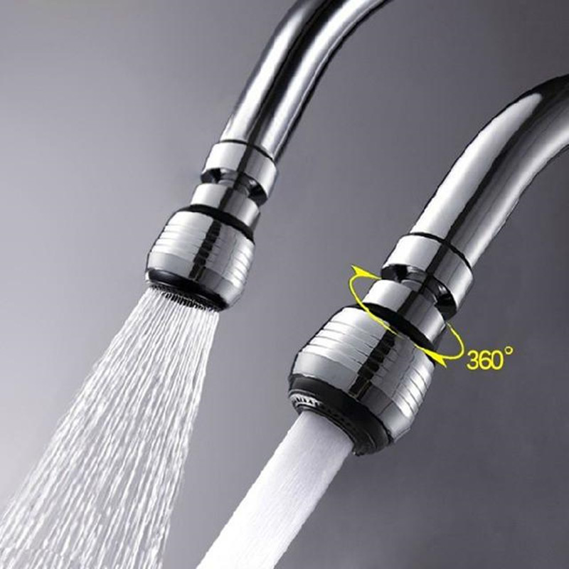 1pc 360° Swivel Water Saving Tap Aerator Diffuser Faucet Nozzle Filter Connector 