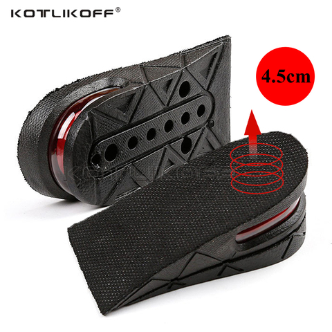 KOTLIKOFF Invisible Height Increase Insole Adjustable 2 Layer 3CM/4.5CM Air Cushion Pads Elevator Soles Insoles inserts For Shoe ► Photo 1/6
