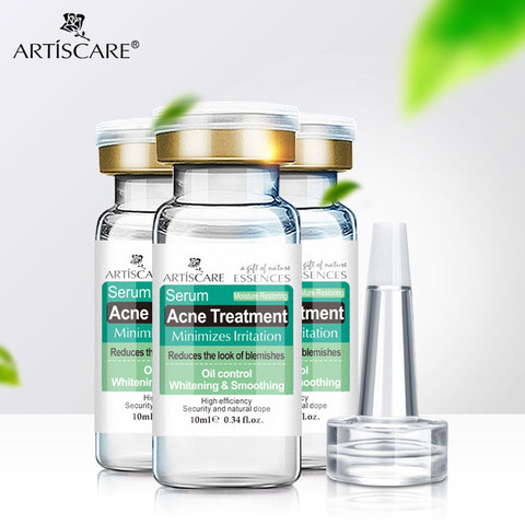 ARTISCARE Acne Treatment Serum face care cream oil-control acne scar removal and make face whitening best skin care 3Pcs ► Photo 1/6