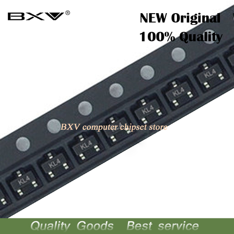 100PCS BAT54S SOT-23 BAT54 KL4  SOT23 SMD transistor new and original ► Photo 1/1