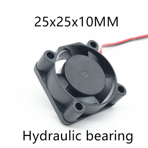 Hydraulic bearing 2510 25MM 25x25x10MM  Graphics card Cooling fan  5V 12V 24V m.2 SSD Fan with 2pin 3PIN ► Photo 1/6