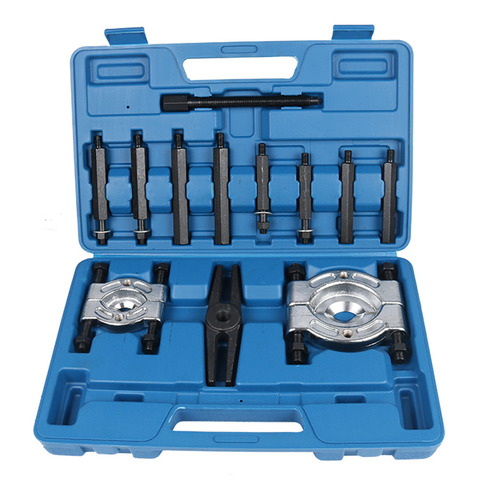 Car Bearing Separator Puller Set Bearing Removal Tool Set 12pcs Bar-Type Splitter Gear Puller Fly Wheel Tool 30-50mm  50-75mm ► Photo 1/6