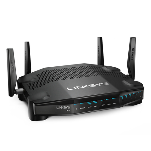 LINKSYS WRT32X AC3200 Dual-Band MU-MIMO DFS Smart Wi-Fi Gaming Router with Killer Prioritization Engine 1.8 GHz dual-core CPU ► Photo 1/6
