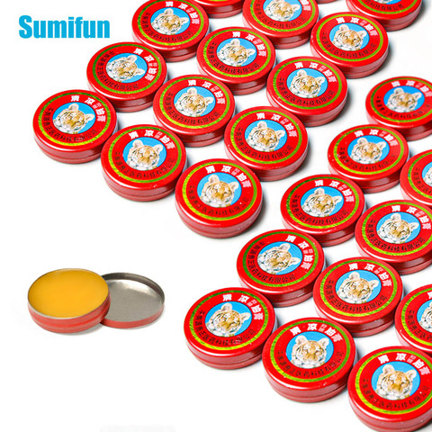 3g & 10g Sumifun Red Tiger Balm Ointment Back Neck Arthritis Muscle Chinese Essential Cool Cream Pain Relief Oil ► Photo 1/6