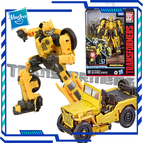 SS57 Hasbro Transformers Deluxe Class Movie Studio Series Bumblebee Transformation Transformer Robot Toys Christmas Gift ► Photo 1/6