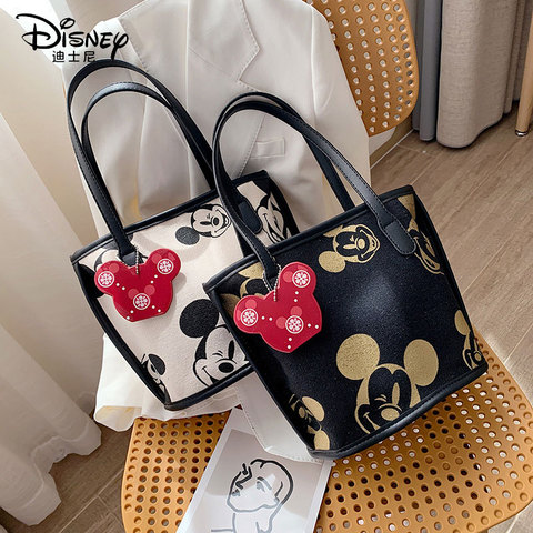 Disney Mickey Mouse Bag Shoulder Cartoon Lady Tote Large Capacity