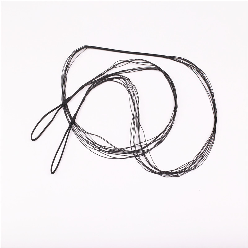 MagiDeal Archery Accessories Black Bowstrings Bow Strings For Recurve Bow Longbow